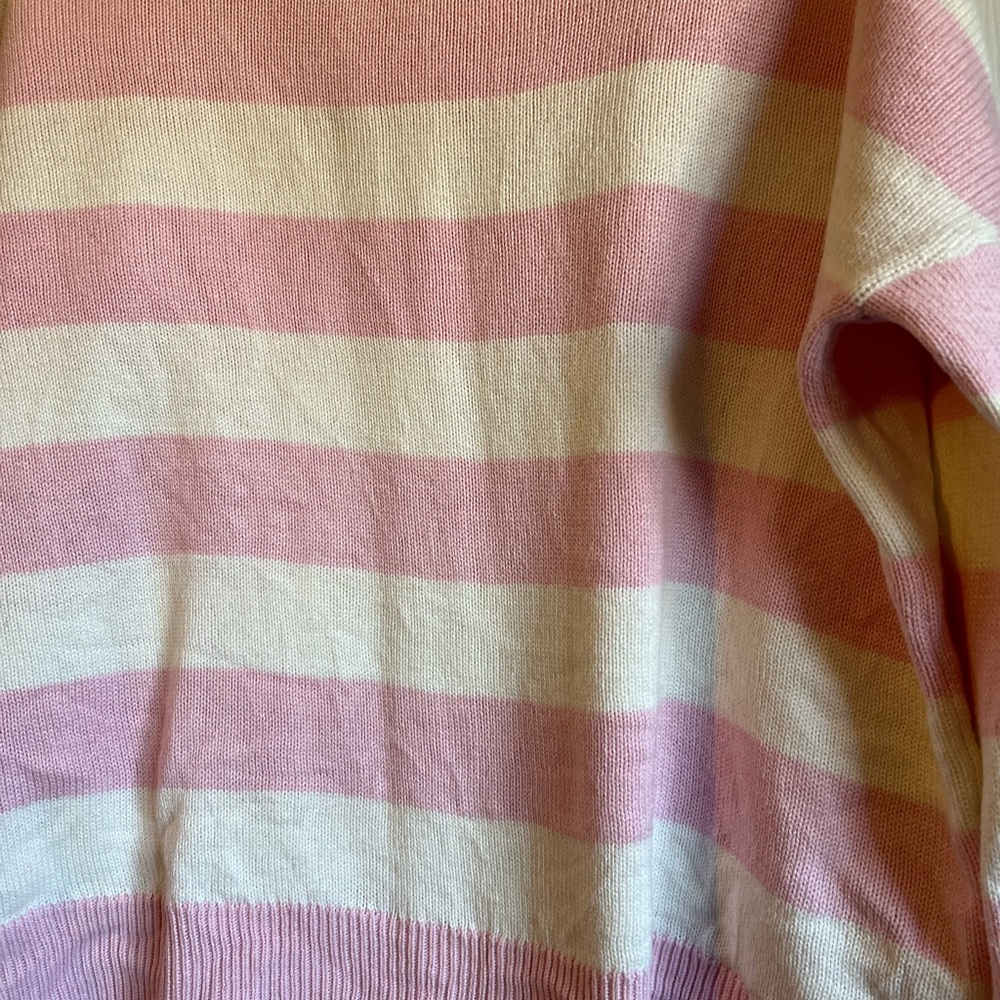 Vineyard Vines striped Open Knit Crewneck Sweater - Picture 6 of 8